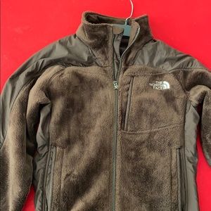 Brown north face women’s jacket